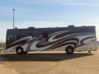Michigan, ABD 'de karavan kampı