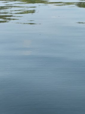 Güzel göl manzarası