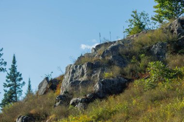 Michigan 'da güzel bir dağ manzarası