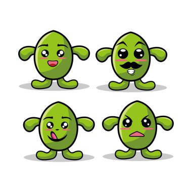 Çıkartma tasarımı için klasik modası geçmiş karakterler ve ögeler.