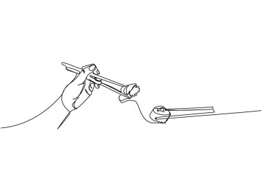 Suşi seti, Philadelphia rulosu, maki, yemek çubuklarıyla birlikte suşi rulosu. Suşi, Japonca, yemek, rulo, Japonya, Asya, deniz, menü çizimleri.