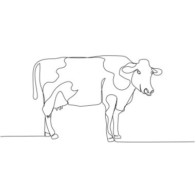 inek, boğa, çiftlik hayvanı, sığır, buzağı bir çizgi sanat. Çiftlik, doğa, tarım, çiftlik hayvanları, kırsal yaşam, çiftlik işçilerinin çizdiği çizimler devam ediyor.
