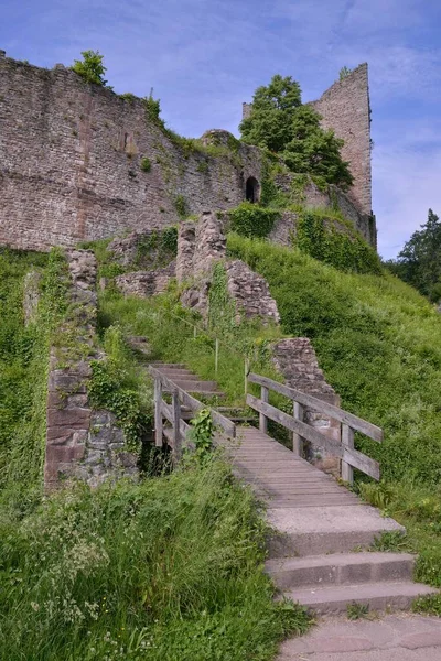 Ruínas Castelo Schauenburg Construídas Século Pelo Duque Berthold Zahringen Oberkirch — Fotografia de Stock