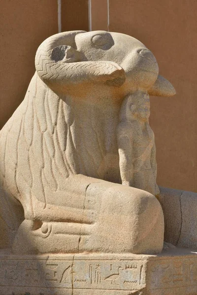Ram Standbeeld Uit Kawa Voor Het Nationaal Museum Van Soedan — Stockfoto