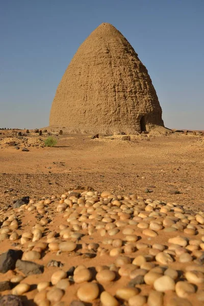 Mausolée Forme Dôme Appelé Qubba Old Dongola Nord Nubie Soudan — Photo