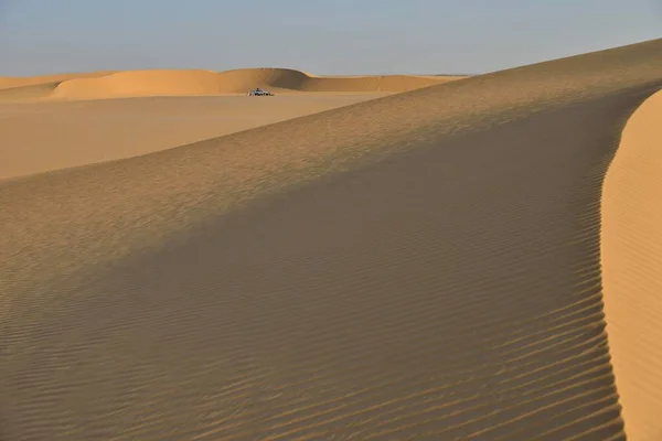 Dunes Dans Désert Nubien Dongola État Nord Nubie Soudan Afrique — Photo