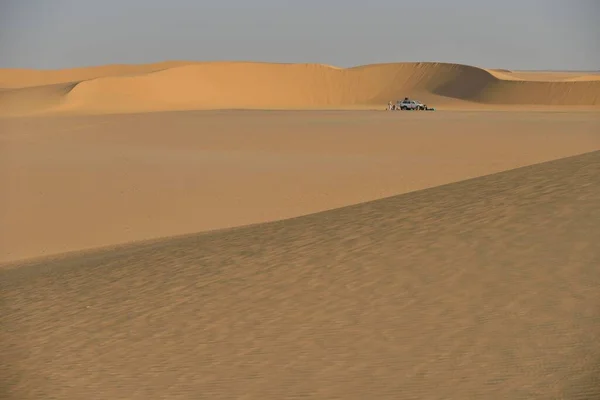 Дюны Пустыне Нубиан Донголе Северный Штат Нубия Судан Африка — стоковое фото