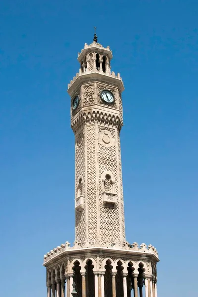 Konak Clock Tower Izmir Turkey Asia — Foto Stock
