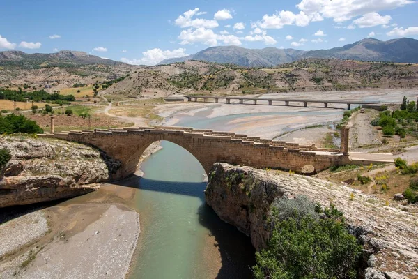 Történelmi Cendere Híd Adiyaman Tartományban Törökország Ázsia — Stock Fotó