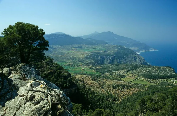 Vue Sur Côte Ouest Majorque Espagne Europe — Photo