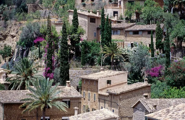 Typical Houses Deia Mallorca Spain Europe — Stock Photo, Image