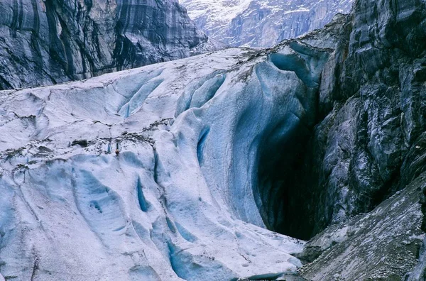 スイス 夏にグリンデルヴァルト近くの上部グリンデルヴァルト氷河 ヨーロッパ — ストック写真