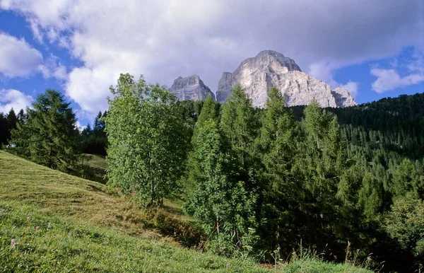Summit Monte Pelmo Dolomitských Horách Itálie Evropa — Stock fotografie