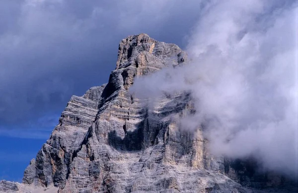 Cúpula Monte Pelmo Nas Montanhas Dolomitas Itália Europa — Fotografia de Stock