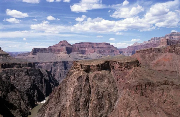 Grand Canyon Řekou Colorado Arizona Usa Severní Amerika — Stock fotografie