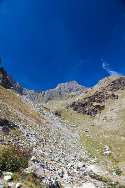 Pian Del High Plateau Source River Cottian Alps Cuneo Piedmont — Stock Photo, Image