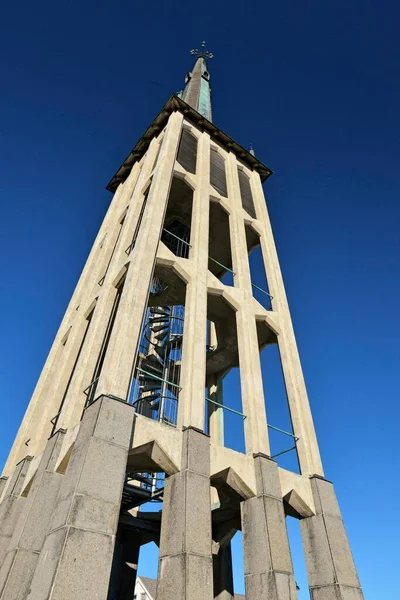 Glockenturm Der Domkirche Bod Nordland Norwegen Europa — Stockfoto