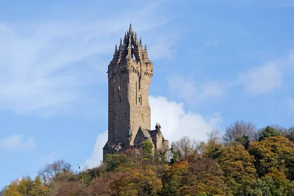 Wallace Monument Stirling Σκωτία Μεγάλη Βρετανία — Φωτογραφία Αρχείου