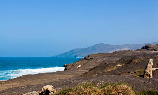 Het Strand Van Pared Fuerteventura Canarische Eilanden Spanje Europa — Stockfoto