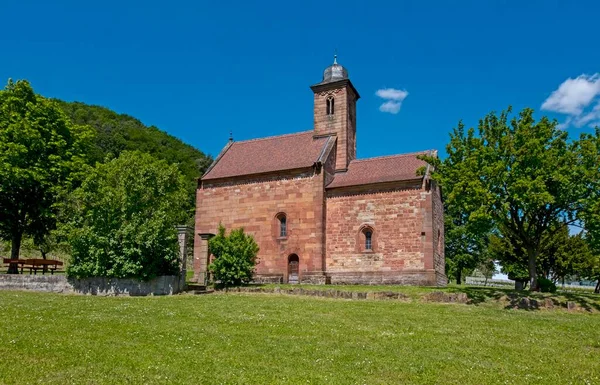 Nikolauskapelle Klingenmnster Palatinate Rhineland Palatinate Almanya Avrupa — Stok fotoğraf