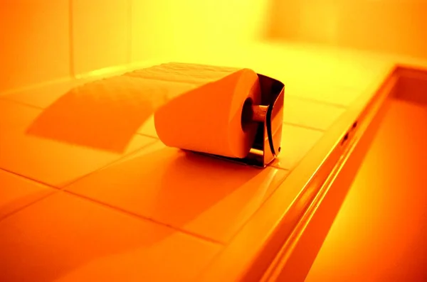 Roll Van Toiletpapier — Stockfoto