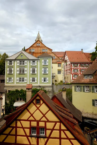 Stará Část Města Meersburg Baden Wuerttemberg Německo Evropa — Stock fotografie