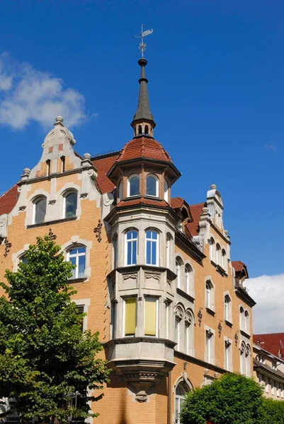 Tuttlingen Oud Huis Oude Binnenstad Baden Wuerttemberg Duitsland Europa Europa — Stockfoto