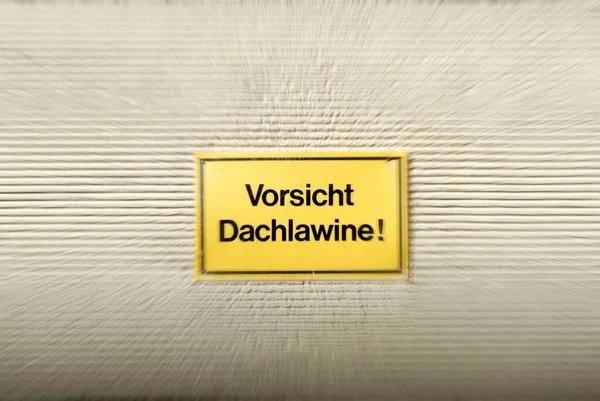 Інформаційний Знак Домовому Полі Німеччина — стокове фото