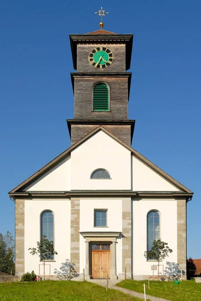 Basadingen Willisdorf Vesnický Kostel Švýcarsko Evropa — Stock fotografie