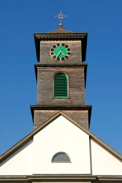 Basadingen Willisdorf Gereja Desa Swiss Eropa — Stok Foto