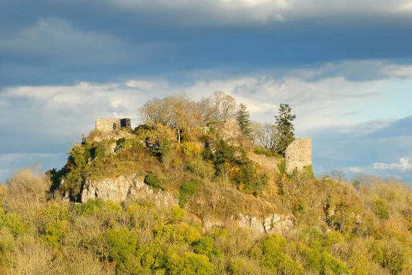 Ερείπια Του Κάστρου Στο Maegdeberg Baden Wuertemberg Γερμανία Ευρώπη Ευρώπη — Φωτογραφία Αρχείου