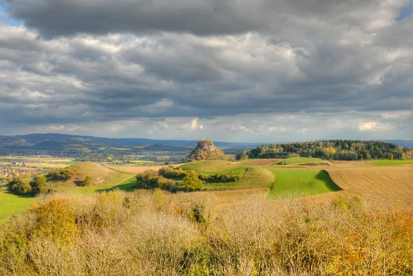 ヘゲシュタウの風景への眺め バーデン ヴュルテンベルク州 ドイツ ヨーロッパ ヨーロッパ — ストック写真