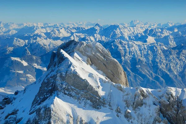 Subgama Alpstein Dos Alpes Appenzell Suíça Europa — Fotografia de Stock