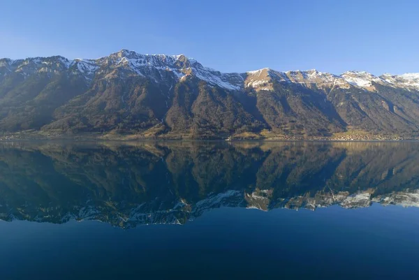 Utsikt Över Sjön Brienz Kantonen Bern Schweiz Europa — Stockfoto