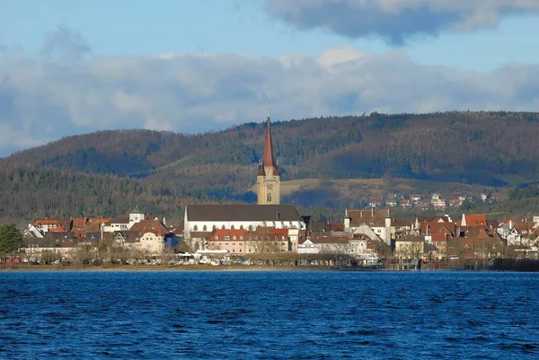 Radolfzell Στη Λίμνη Constance District Konstanz Baden Wuertemberg Γερμανία Ευρώπη — Φωτογραφία Αρχείου