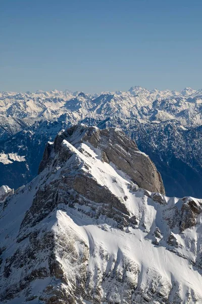 Altmann 2436 Appenzeller Alpen Kanton Appenzell Ausserrhoden Schweiz Europa — Stockfoto