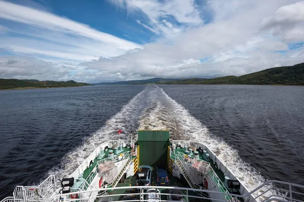 stock image View from a ferry on West Loch Tarbert, Argyll and Bute, Scotland, United Kingdom, Europe