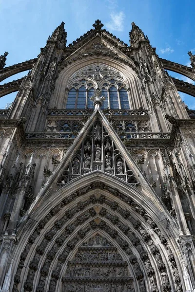 Catedral Colonia Portal Sur Colonia Renania Del Norte Westfalia Alemania — Foto de Stock