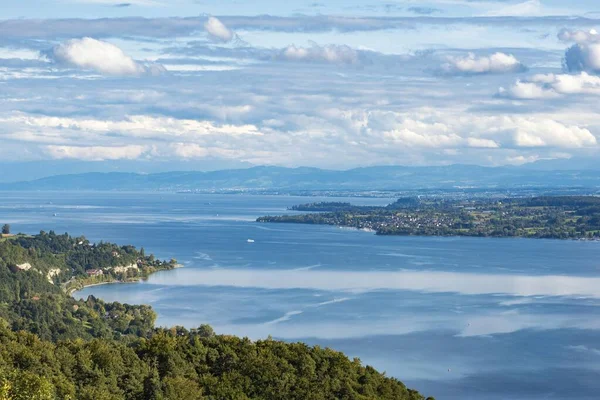 Stock image View over Lake Constance near berlingen, Lake Constance district, Baden-Wrttemberg, Germany, Europe 