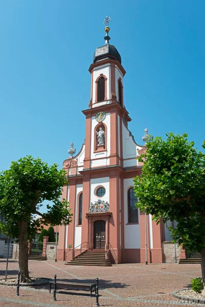 Kirche Ccilia Heusenstamm Hessen Deutschland Europa — Stockfoto