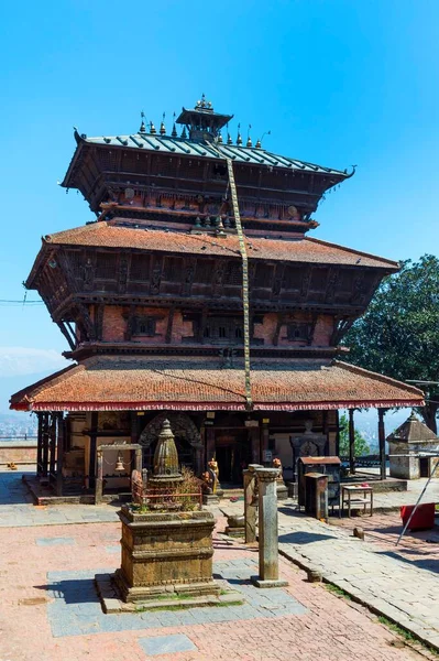 Bagh Bhairav Temple Kirtipur Nepal Ásia — Fotografia de Stock