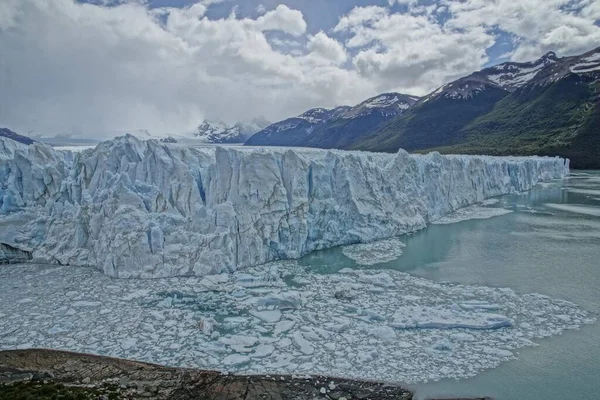 Perito Moreno Glacier Lago Argentino Parque Nacional Los Glaciares Calafate — 图库照片
