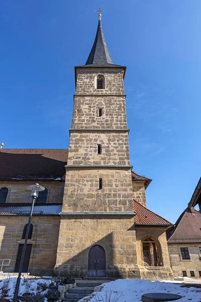Приходская Церковь Валбурга Фрибах Средняя Франкония Бавария Германия Европа — стоковое фото