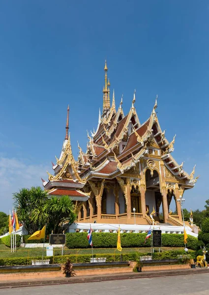 Saint Bot Wat Saeng Arun Khon Kaen Isan Tailandia Asia —  Fotos de Stock