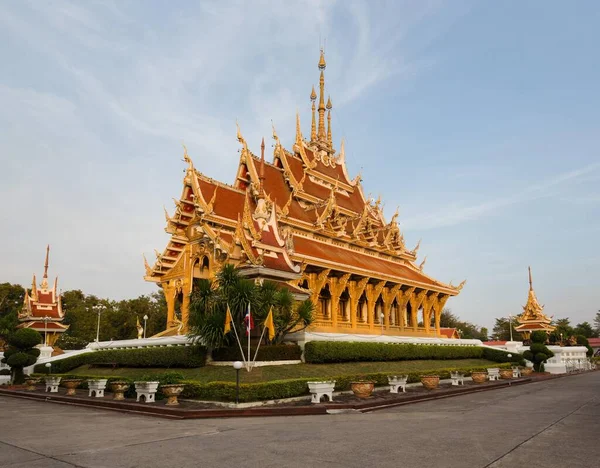 Saint Bot Wat Saeng Arun Khon Kaen Isan Tailandia Asia —  Fotos de Stock