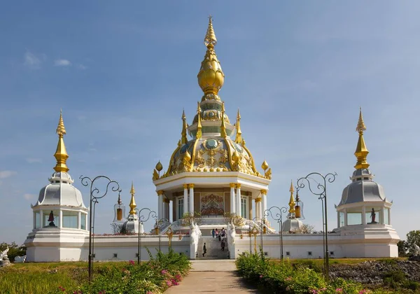 Maha Rattana Chedi Wat Thung Setthi Khon Kaen Isan Tailândia — Fotografia de Stock