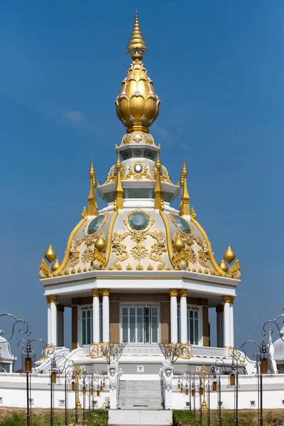 Maha Rattana Chedi Wat Thung Setthi Khon Kaen Isan Tailandia —  Fotos de Stock