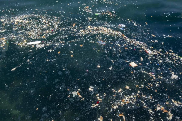 Close View Marine Pollution — Stock Photo, Image