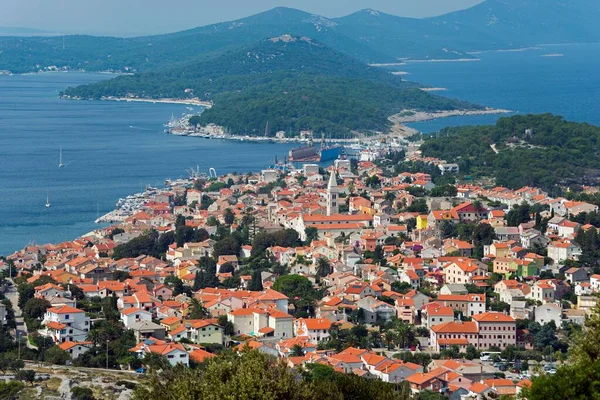 Vista Lussino Del Mali Isola Lussino Golfo Del Quarnero Croazia — Foto Stock