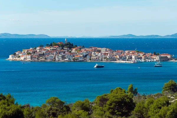 View Primosten Dalmatia Croatia Europe — Stock Photo, Image